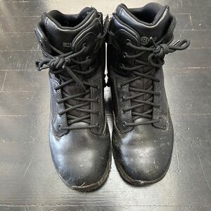 INTERCEPTOR Men's Black Tactical Boots. Size 11